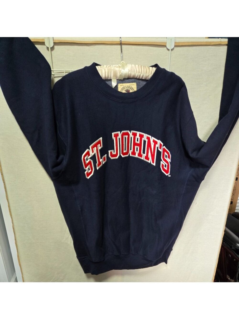Vintage Steve and Barry's Outfitters St. John's University Sweatshirt Men's Larg